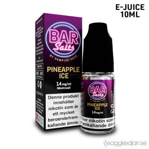 Bar Salts | Pineapple Ice | 10ml E-Juice | 14mg Saltnikotin