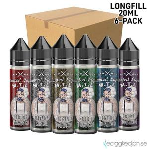 Wanted Liquid | Komplett Pack | 6st*Longfill 20ml