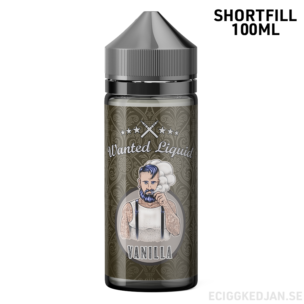 Wanted Liquid | Tobacco Series | Vanilla |100ml Shortfill