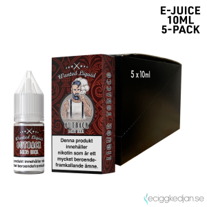 Wanted Salt | Outback | 10ml E-Juice | 14mg Saltnikotin | 5pack