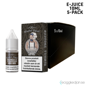 Wanted Salt | Vanilla | 10ml E-Juice | 14mg Saltnikotin | 5pack