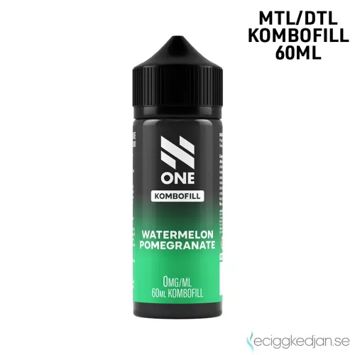 N One | Watermelon Pomegranate | 60ml Kombofill