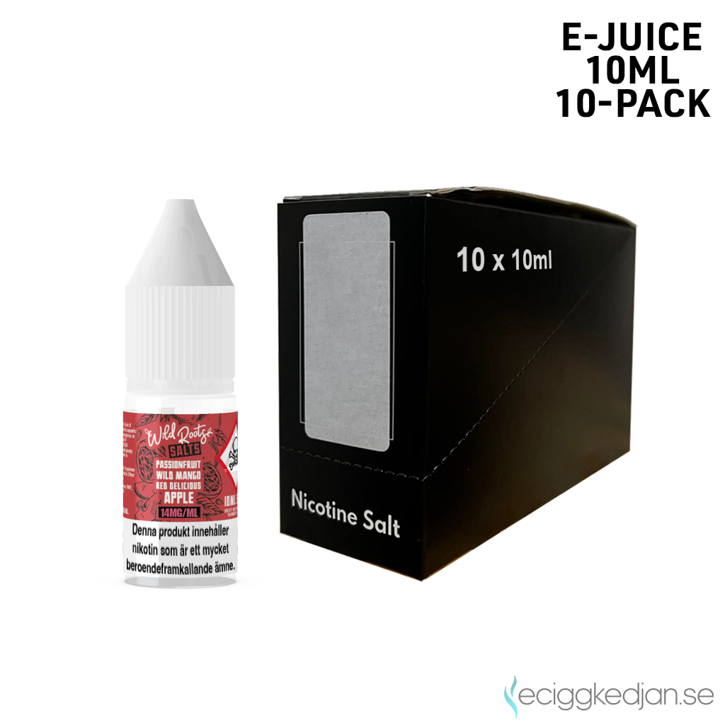 Wild Roots | Passionfruit | 10ml E-Juice | 14mg Saltnikotin | 10pack