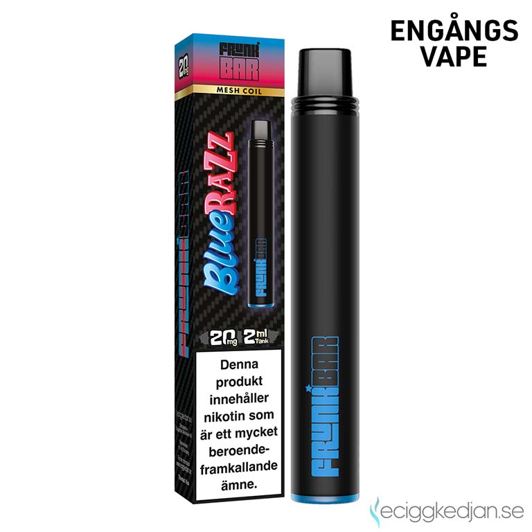 frunk bar vape Frunk Bar - Blue Razz Engångs Vape