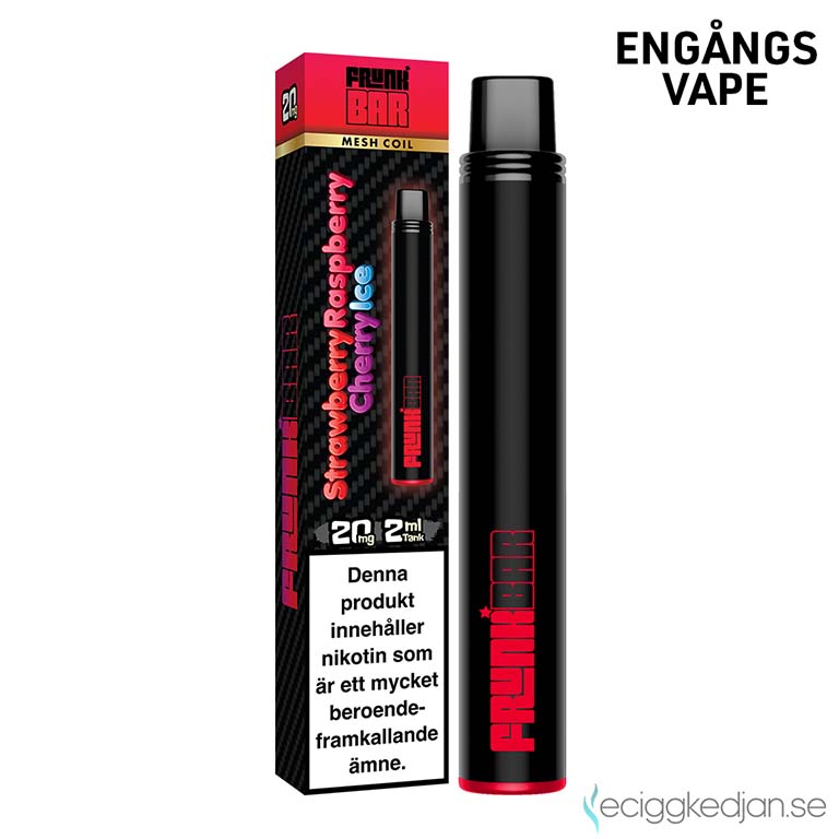 Frunk Bar - Strawberry Raspberry Cherry Engångs Vape