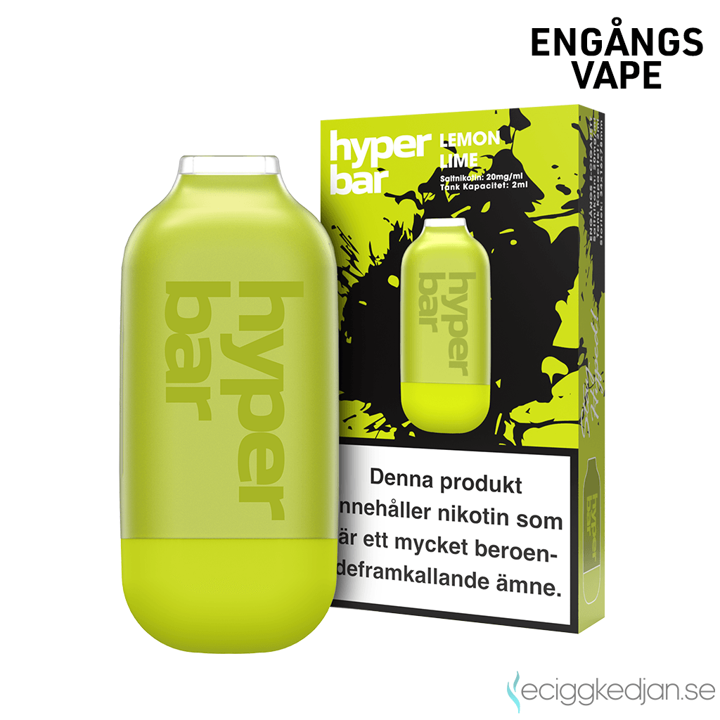 Hyper Bar Mesh - Lemon Lime Engngs Vape | Engngs e-cigg