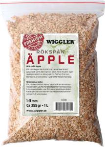 WIGGLER RÖKSPÅN ÄPPLE 255GR