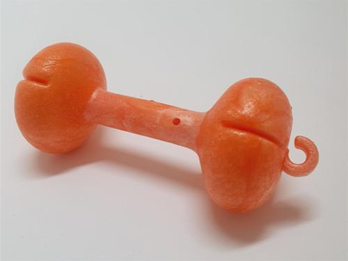Flöte för kräftfiske Hot Orange