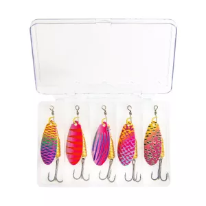 RAINBOW SHINEER SPINNER 8GR - 5 PACK