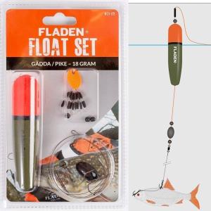 FLADEN PIKE FLOAT-SET 18G