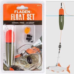 FLADEN PIKE FLOAT SET 14G