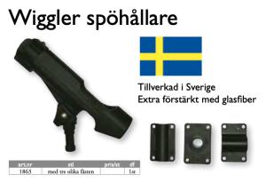 WIGGLER SPÖHÅLLARE SVART