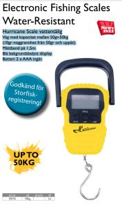 HURRICANE VATTENTÅLIG DIGITAL VÅG