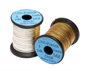 UNI FRENCH EMBOSSED TINSEL GOLD