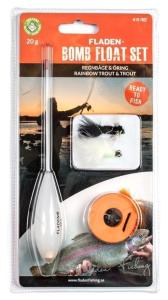 FLADEN BOMB FLOAT SET REGNBÅGE READY TO FISH