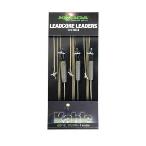 KORDA HELI LEADCORE LEADERS / 3 x 1m