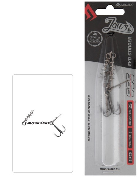 Uipicker Rig Pike Rig Junior 2-Link #1 2pack