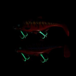 Pike Rig Dubble Stinger Fluo XL #2/0