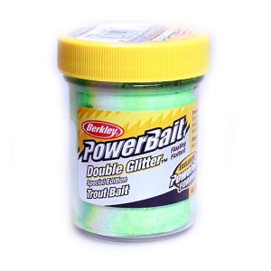 POWERBAIT DOUBLE GL TWIST GREEN/WHITE/YELLOW