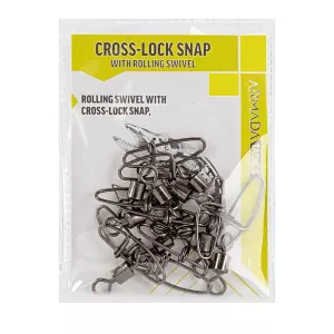 ARMADA ROLLING SWIVEL WITH CROSS LOCK SNAP