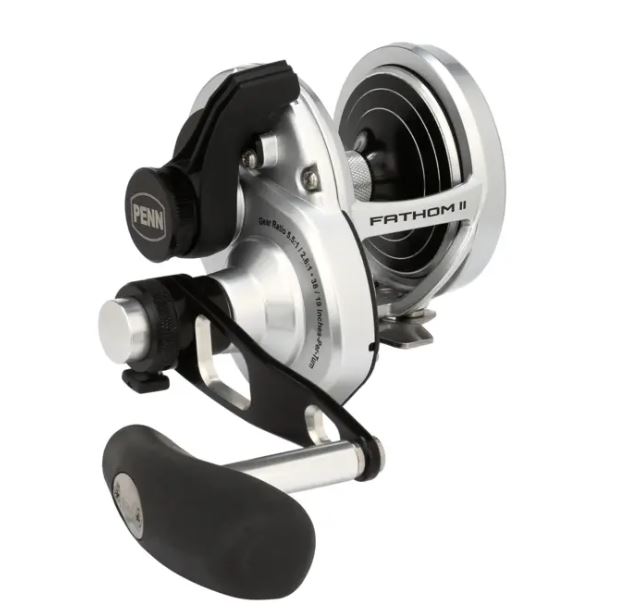 PENN FATHOM II LEVER DRAG 2 SPEED LEFT