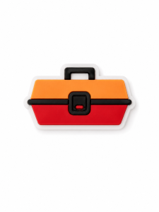 EMOJI CROCS - BOX ORANGE RED