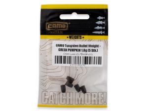 CAMO TUNGSTEN BULLET WEIGHT - GREEN PUMPKIN