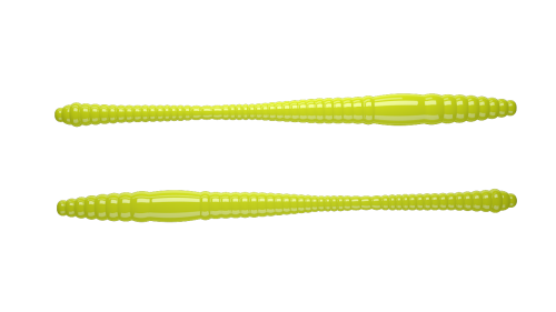 LIBRA LURES DYING WORM 80MM CHEESE