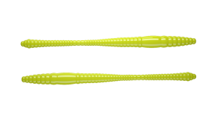 LIBRA LURES DYING WORM 80MM CHEESE