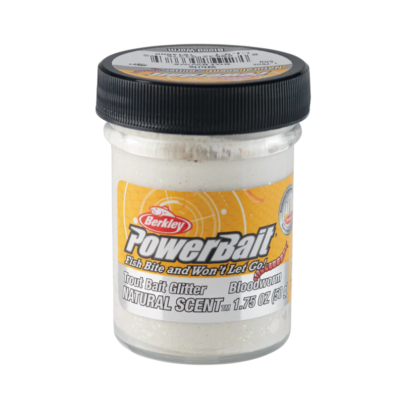 POWERBAIT NATURAL SCENT BLOODWORM WHITE