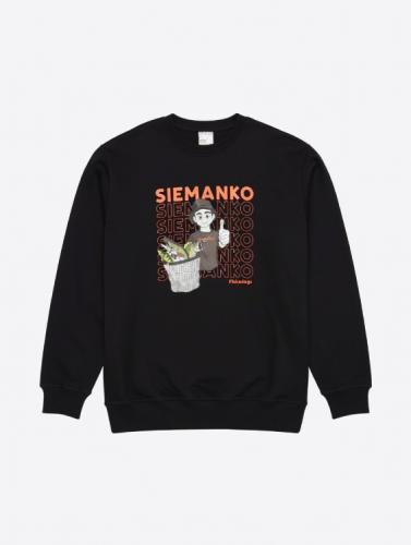SIEMANKO SWEATSHIRT - BLACK
