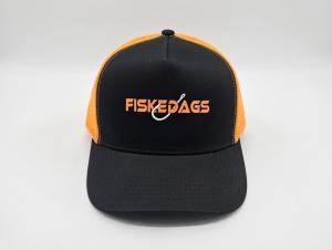 FISKEDAGS KEPS - SVART / ORANGE