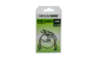 ARMADA PIKE WIRE UNCOATED 7*7 WIRE 20CM 15LBS 7KG