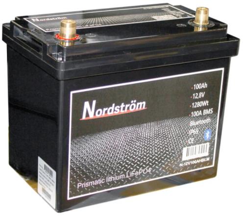 NORDSTRÖM LITHIUM 12V BATTERI 100 AH BT L5