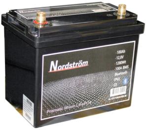 NORDSTRÖM LITHIUM 12V BATTERI 100 AH BT L5