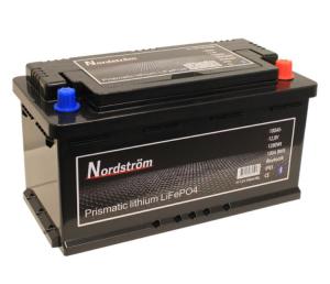 NORDSTRÖM LITHIUM 12V BATTERI 100 AH MARINE BT
