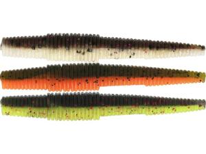NED WORM SLIM 5,5CM 1,5G FLOATING DARK WATER MIX 6PCS
