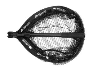 LANDING NET MFT FOLDABLE 135CM - RUBBER NET