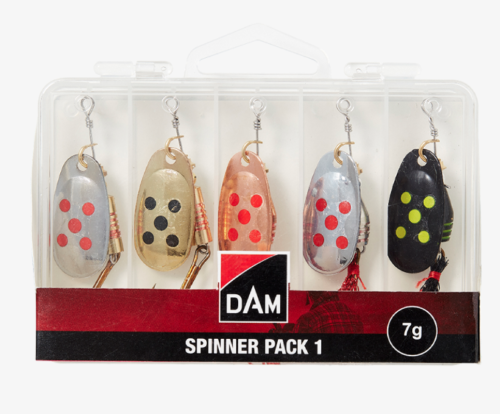 DAM SPINNER PACK 7G INC. BOX - 5 PACK