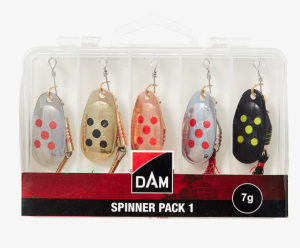 DAM SPINNER PACK 7G INC. BOX - 5 PACK