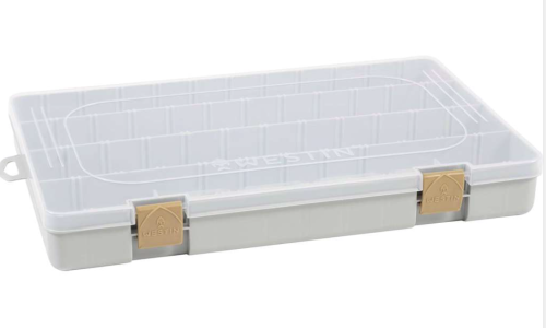 WESTIN W3 TACKLE BOX GREY&CLEAR