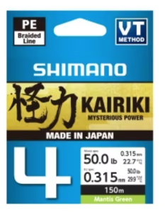 SHIMANO KAIRIKI 4 150M (M GREEN)