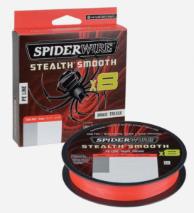 SPIDERWIRE STEALTH SMOOTH 8 150M - RED