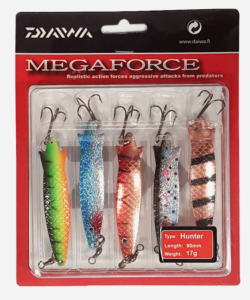 DAIWA MEGAFORCE M-HUNTER LURE KIT