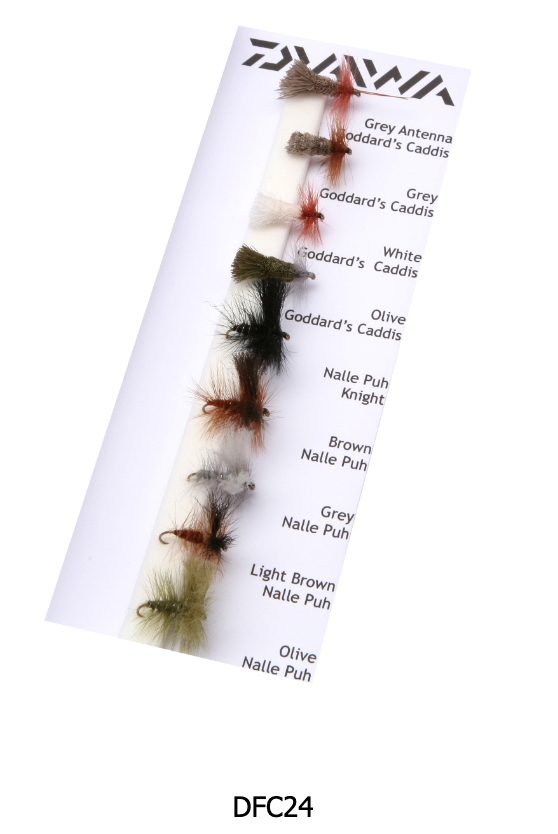 DAIWA CARDED FLIES CLASSIC DRY FLIES