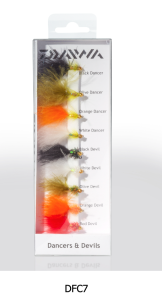 DAIWA CARDED FLIES DANCERS & DEVILS