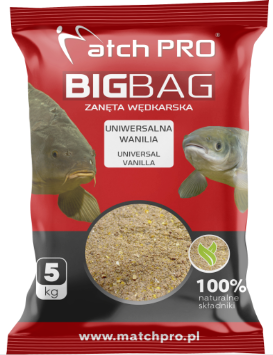 MATCH PRO BIG BAG UNIWERSAL VANILJ 5KG