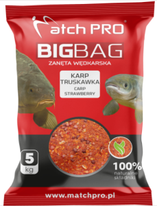 MATCH PRO BIG BAG KARP JORDGUBB 5KG