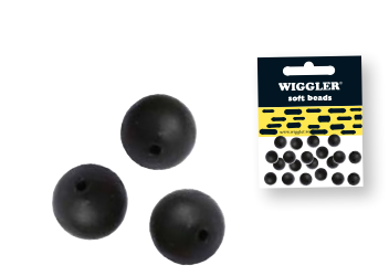 WIGGLER SOFT BEADS - BLACK