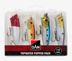 DAM TOPWATER POPPER PACK INC. BOX 7-9CM